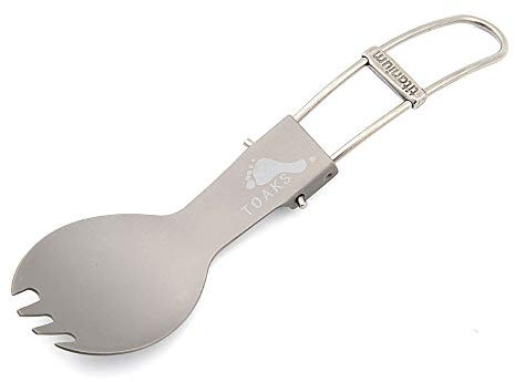 TOAKS Titanium Folding Spork by TOAKS (SLV-06)