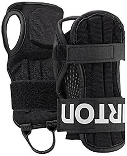 Burton Kinder Protektor Youth Wrist Guards, True Black, S/M