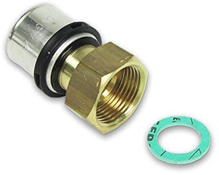 Press Verschraubung mit IG [26x3mm - 1]- DVGW zertifiziert/Kontur TH