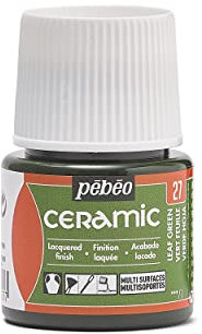 3253104 peinture a froid céramique flacon de 45ml vert