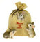 Spardose Sparsack Sack Mäuse für Dich mit Schloß - Sparbüchsen zum Abschließen 14,5x14cm