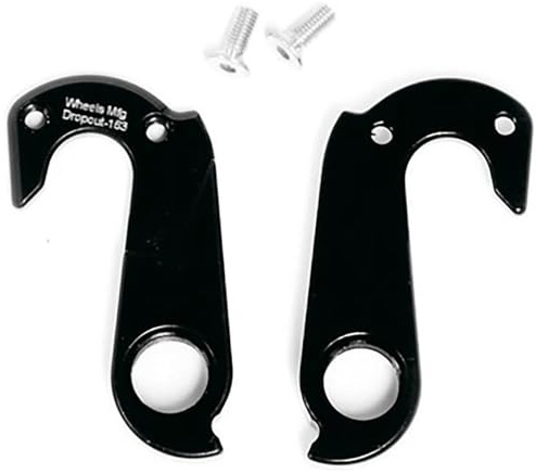 Wheels Manufacturing Replaceable derailleur hanger/dropout 163 Black, One Size