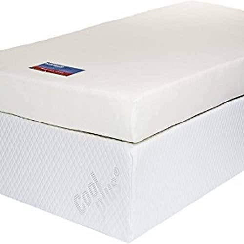 Southern Foam Memory Foam Mattress Topper with Cover, 4 Inch, UK Super King