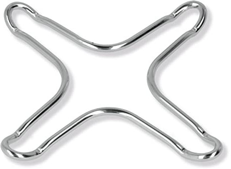 Metaltex Reductor Gas, Acero Inoxidable, Pack de 2 Unidades