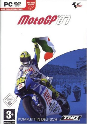 MotoGP 07, DVD-ROM: Auch online spielbar. Für Windows XP/Vista