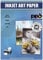 PPD A4 x 10 Blatt Inkjet Canvas Bedruckbares Fotopapier 340g Weiss, Matt, 100% Baumwolle PPD-83-10