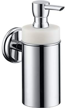 Hansgrohe 41614000 Lotionspender Logis Classic mit Keramikeinsatz, chrom