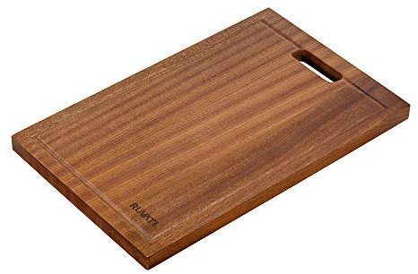 Ruvati RVA1217 Solid Wood Cutting Board, 17.25