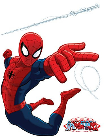 AG Design - Marvel Spider Man – Wandsticker – Wandtattoo – Wandaufkleber – selbstklebend – bunt - 65 x 85 cm - DK 1710