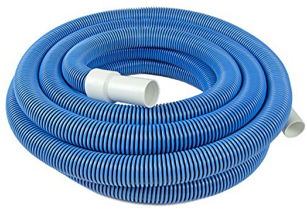Poolmaster Manual Pool Vacuum Hose, 40 Ft x 1-1/2” for Inground & Above Ground Pools, Not for Automatic Cleaners, Kink-Free, Heavy Duty Pool Cleaner Hose with Swivel Cuff – Made in USA