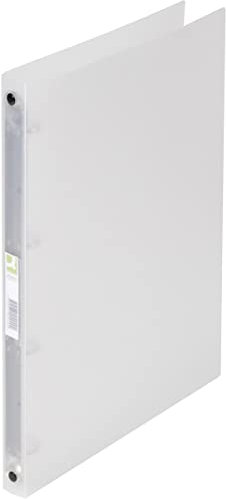 Q-Connect KF02922 Ringbuch - A4, 4-Ring, Dürchmesser 16 mm, klar