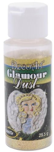 Deco Art Glamour Dust Iridescent Glitter 1.04oz-Crystal