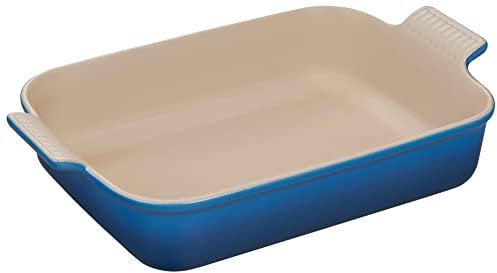 Le Creuset Bandeja para Gratinar para Horno, Azul Marsella