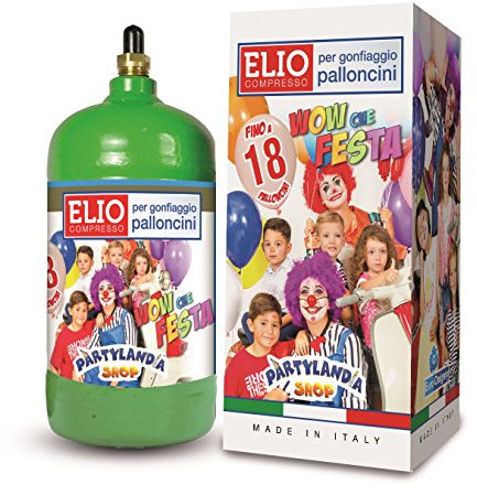 Bombola di Elio da 1 L (0,145 m3) per gonfiare 18 Palloncini