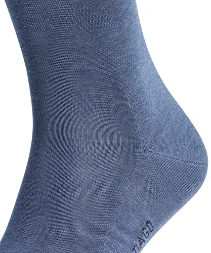FALKE Herren Socken, Tiago M SO-14662, 1er Pack,Jeans (6670) Glanz, 39-40