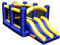 Island Hopper Racing Slide and Slam Recreational Bounce House