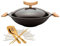 Spring 1692130635 - Wok con tapa (35 cm), color negro