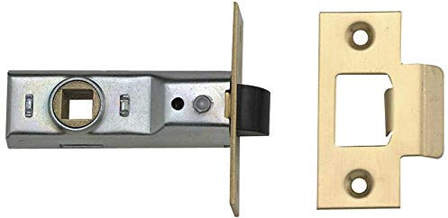 Union Locks 64mm Tubular Mortice Latch 2648 - Silver Enamel