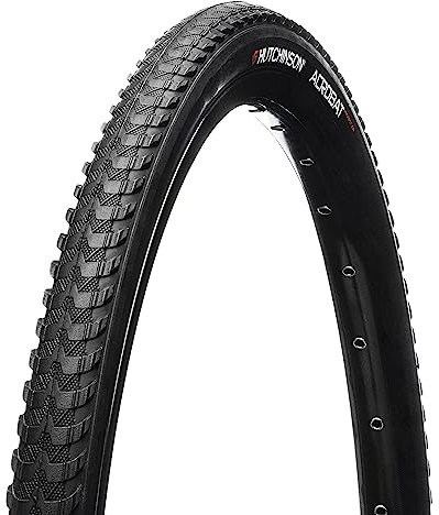 HUTCHINSON - Acrobat - Fahrradreifen für Stadt- / Job- und -Trekkingräder - Protect‘air - Starre Wulste - Schwarz - Tubetype - 700 x 37 mm