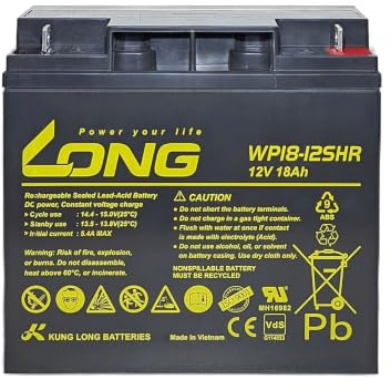 Akku kompatibel Fiamm FG21803 12V 18Ah Batterie AGM Blei Vlies Accu wartungsfrei