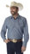 Wrangler Men's Work Shirt, Medium Blue Chambray, XL (Tall)
