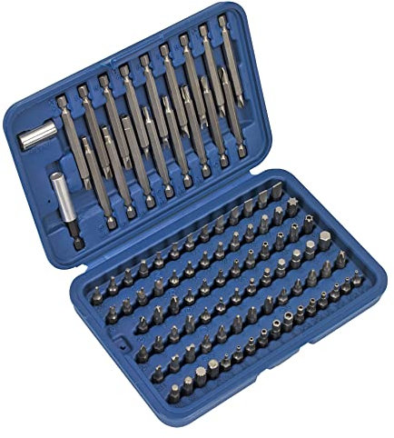 Sealey Ak2099 Power Tool/Security Bit Set 99Pc Long and Short