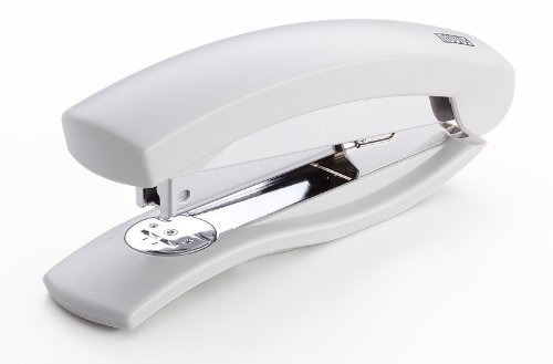 Novus CStabil Heftgerät mit 200 Heftklammern 24/6, 30 Blatt, Grau