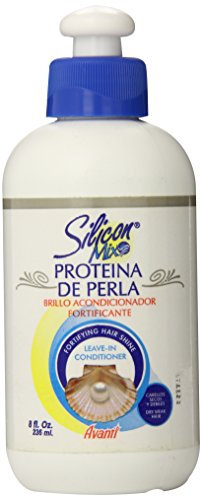 Silicon Mix - Acondicionador Sin Enjuague con Proteína de Perla - Unisex - 236 ml - Suavidad y Brillo Inmediato para Cabello Maltratado