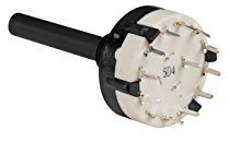 Alpha 8404-1C Conmutador Rotativo 1P 12 Posiciones