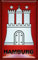 Buddel-Bini Versand Blechschild Nostalgieschild Hamburg Wappen Stadtwappen historisches Schild Retro
