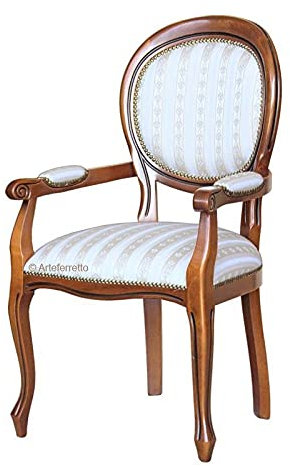 Artigiani Veneti Riuniti Made in Italy Armlehnstuhl Louis Philippe klassisch