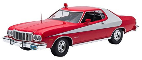 Greenlight - Modellino Auto Starsky & Hutch 1976 Ford Gran Torino Scala 1:18