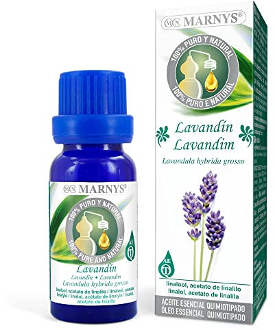 MARNYS Aceite Esencial Lavandín 100% Puro Quimiotipado 15ml, 1
