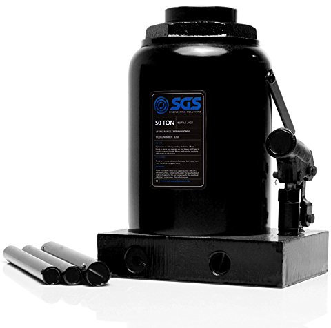 50 Ton Heavy Duty Industrial Hydraulic Bottle Jack