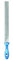 PFERD-PLUS-Feile Flachstumpf, 300mm, rechteckige Feile, Spezialhieb auf drei Seiten, inkl. Ergonomie-Feilenheft, 11215306 – für leichtes und kräfteschonendes Arbeiten