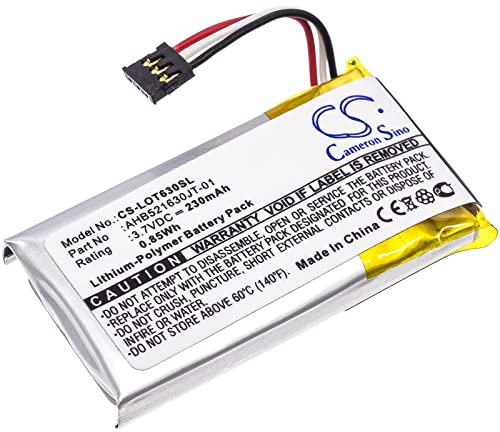 CS-LOT630SL Akku 230mAh Kompatibel mit [Logitech] N-R0044, Ultrathin Touch Mouse T630 Ersetzt 1311, 533-000069, AHB521630PJT-01
