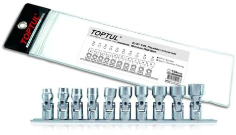 Steckschlüsselsatz 3/8 zoll TOPTUL GAAG1004