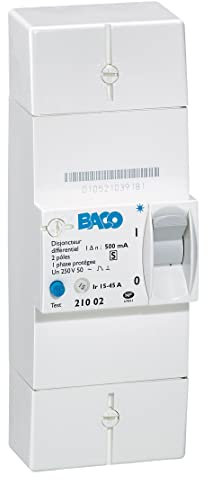 Legrand - Disjoncteur de branchement Enedis - tarif bleu - 500mA sélectif - 15A ou 30A ou 45A