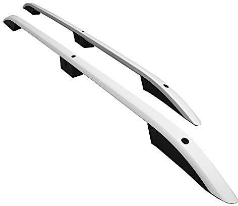 RE&AR Tuning Dachreling Dachgepäckträger Dachträger für Dacia Logan MCV 2004-2023 Grau