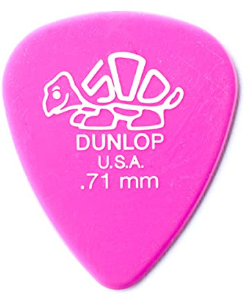 Dunlop 41R.71 Delrin®, Pink, .71mm, 72/Bag