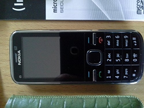 Nokia C5-00 5MP All Black SIM Free Mobile Phone