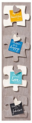 walther design Bilderrahmen grau 4X 8x8 cm Puzzle-HolzplattenElemento YN488D