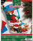 Bucilla 18 Weihnachtsstrumpf-Applikation aus Filz, 86656 durch den Schornstein, Blue, White And Red, 45,7 cm