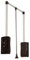 SO-TECH® Kleiderlift Wardrobelift breitenanpassbar von 645-910 mm schwarz (Beschlag ohne Schrank!)