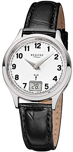 Regent Montre-bracelet radio-pilotée pour femme