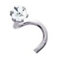 Diamant – Piercing Nase Vergoldet 750/00