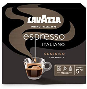Lavazza Café Moulu L' Espresso Italiano, Expresso Équilibré et Aromatique, Lot de 2 Paquets x 250 gr [500 gr]