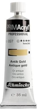 Schmincke PRIMAcryl Professional Antik Gold 35 ml Tube, 13 897 009