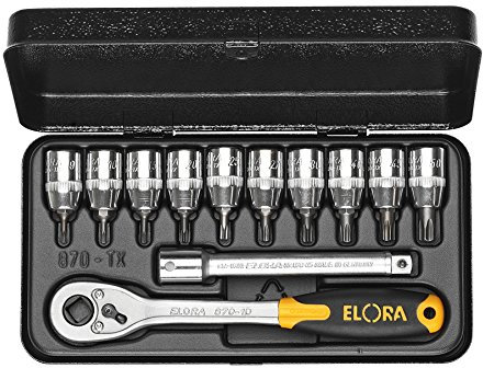 Elora Steckschlüssel-Satz, 3/8 Zoll, 12-teilig, 9-50 mm, 870-TTXUN