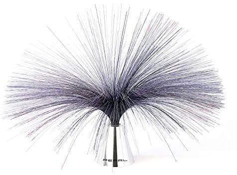 PEARL Glasfaserleuchte: Glasfaserlampe Lounge 80 mit LED-Farbwechsler (Glasfaserlampe 80er, mit Farbwechsel, Glasfaser Sternenhimmel)
